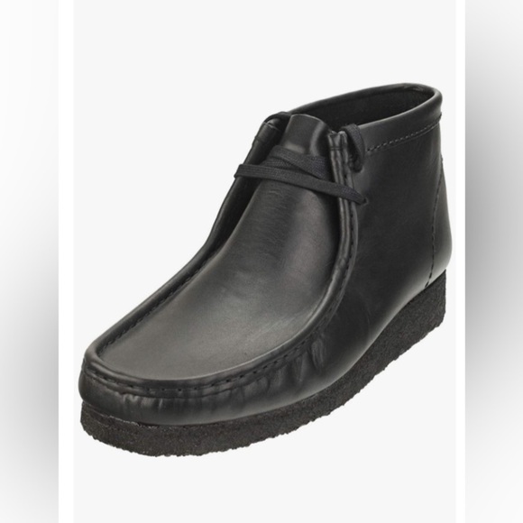 Wallabee Boot Black - Picture 1 of 9